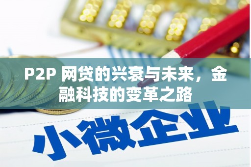 柳北P2P 网贷的兴衰与未来，金融科技的变革之路