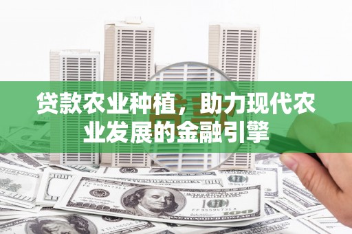 柳北贷款农业种植，助力现代农业发展的金融引擎