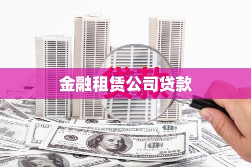 柳北金融租赁公司贷款