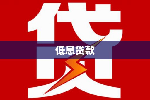 柳北低息贷款