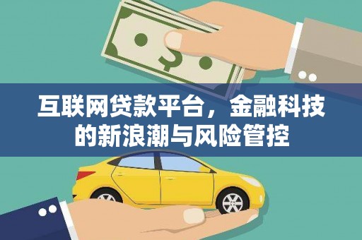 柳北互联网贷款平台，金融科技的新浪潮与风险管控